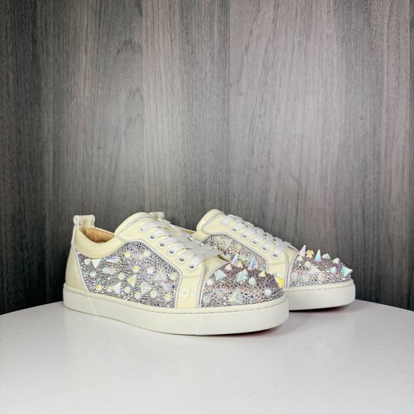 Louboutin Vieira Strass Swarovski crystal sneakers - Picture 4 of 10